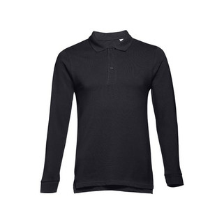 TH Clothes 11173 - Mens long sleeve polo shirt