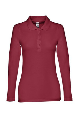 TH Clothes 11174 - Womens long sleeve polo shirt
