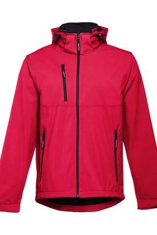 TH Clothes 11187 - Miesten softshell-takki polyesteriä ja elastaania