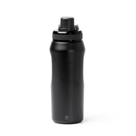 Stamina BI2016 - GERALD Bottle with a body made from recycled double wall 304 stainless steel and a translucent Tritan lid with an integrated screw cap dispenser