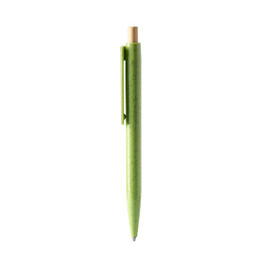 Stamina BL1516 - CARINI Ballpoint pen made of wheat fiber with bamboo push button
