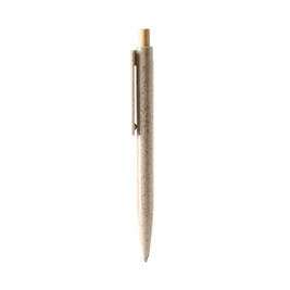 Stamina BL1516 - CARINI Ballpoint pen made of wheat fiber with bamboo push button
