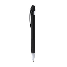 Stamina BL1816 - ENDRIK Pen with recycled aluminium body with striped grip and matte rubber touch finish
