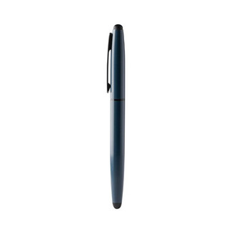 Stamina BL1994 - KURUA Roller ballpoint pen with rounded body made from recycled aluminium