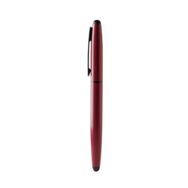 Stamina BL1994 - KURUA Roller ballpoint pen with rounded body made from recycled aluminium