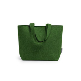 CAROLA The bag made of recycled felt with a vigore design is the perfect option to carry your belongings in a practical and environmentally friendly way - EgotierPro BO1137