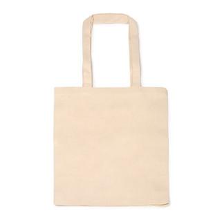 Stamina BO1651 - LOPIS Bag made with 100% organic cotton of 220 g/m² with gussets on the base and sides in natural finish