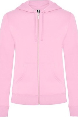 Roly CQ6425 - VELETA Women's sweat jacket with matching hood lining