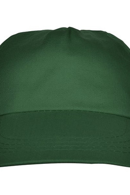 BASICA 5-panel cap with 2 embroidered vent eyelets - EgotierPro GO7000