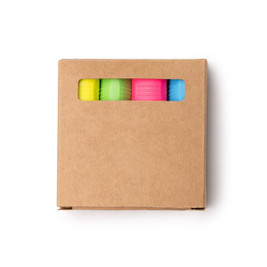 Stamina HW1900 - ROTUX Sada popisovačů trojúhelníkového tvaru pro podtrhávání ve čtyřech barvách