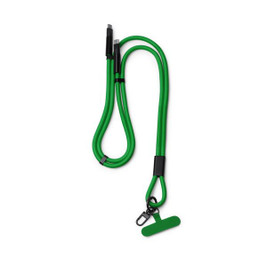 Stamina IA1862 - DENKI Lanyard with charging cable made from recycled nylon