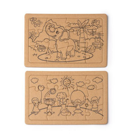 Stamina JU1564 - ZEON Sada puzzle z recyklovaného kartonu