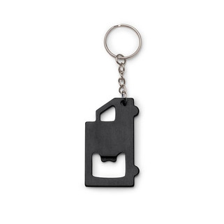 Stamina KO1554 - TOLVAK Opener keyring made of aluminium in the shape of a truck