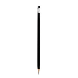 Stamina LA1824 - TRALEM Round wooden pencil with matching colour eraser