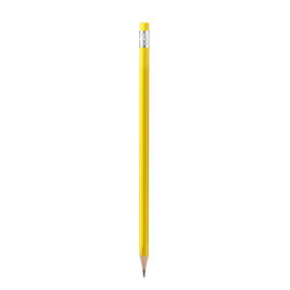 Stamina LA1824 - TRALEM Round wooden pencil with matching colour eraser