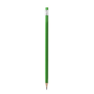 Stamina LA1824 - TRALEM Round wooden pencil with matching colour eraser