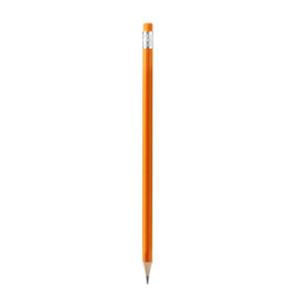 Stamina LA1824 - TRALEM Round wooden pencil with matching colour eraser