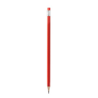 Stamina LA1824 - TRALEM Round wooden pencil with matching colour eraser