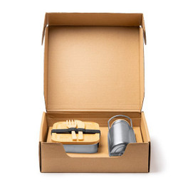 Stamina MJ1655 - BAGNER Lunch box set with cutlery and bottle