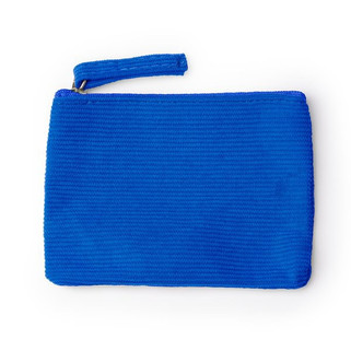 Stamina MN1737 - DAKE Purse made of corduroy fabric with zip closure and matching zipper