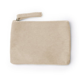 Stamina MN1737 - DAKE Purse made of corduroy fabric with zip closure and matching zipper
