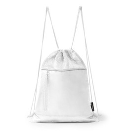 Stamina MO2028 - MASKOT Drawstring backpack made from RPET 210D with mesh fabric on the top and all over the back