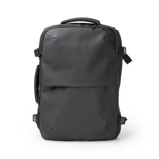 Stamina MO2033 - SOPLEX Extendable backpack made from PU leather with vacuum compression thanks to its 30W electric pump