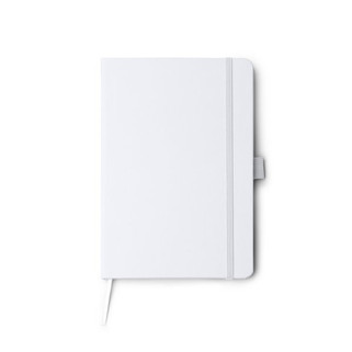 Stamina NB1166 - MARION Recycled PU A5 notepad with integrated foldable phone stand and pen