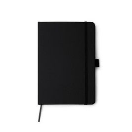 Stamina NB1166 - MARION Recycled PU A5 notepad with integrated foldable phone stand and pen