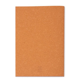 Stamina NB1324 - LUPOR A5 notebook with recycled soft leather covers