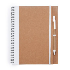 Stamina NB8073 - ALANI Spiral ring notebook with recycled cardboard hardcovers