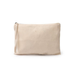 Stamina NE1661 - NASBIL Toiletry bag 100% cotton 260 g/m² with zip closure and colour hanger handle