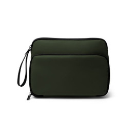 Stamina NE1882 - RONDA Toilettas gemaakt van zacht PU-leer in een driehoekige vorm