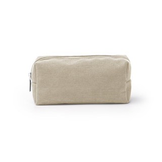 Stamina NE2044 - BONETE Corduroy toiletry bag with a main compartment and a zip closure in a matching colour to the body