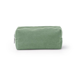 Stamina NE2044 - BONETE Corduroy toiletry bag with a main compartment and a zip closure in a matching colour to the body