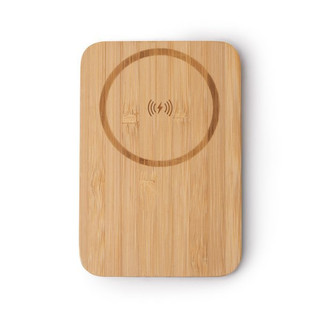 Stamina PB1913 - YOKAS 5000 mAh external battery with body made from bamboo