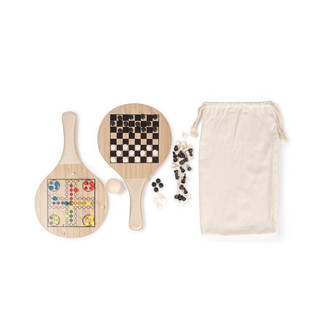 Stamina SD1669 - SALENTO Set of beach shovels made of wood and wheat fibre