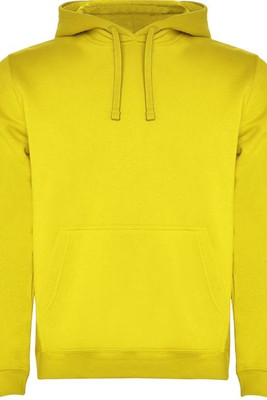 Roly SU1067 - URBAN Sweatshirt met capuchon in twee kleuren en twee weefsels