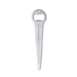 Stamina TO1629 - SOLTER Seed depth gauge with opener made of recycled 304 stainless steel