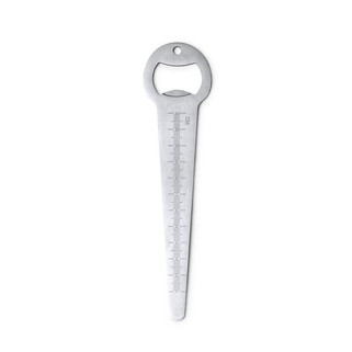 Stamina TO1629 - SOLTER Seed depth gauge with opener made of recycled 304 stainless steel