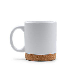Stamina TZ1638 - BANKET Ceramic mug in a glossy finish with a removable cork base