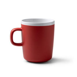 Stamina TZ1639 - CARTUX Matte ceramic mug in a white and colour combination design