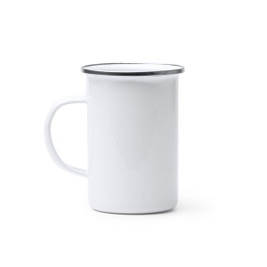 Stamina TZ1711 - ALEPO Enamelled metal high mug with special coating for sublimation