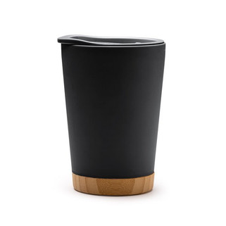 Stamina VA1686 - MIRIN Double-walled cup with recycled PP body and bamboo base