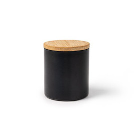 Stamina VL1597 - MARIS Scented candle with metallic finish aluminium recipient and bamboo lid