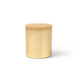 Stamina VL1597 - MARIS Vonná svíčka je uložena v elegantní hliníkové nádobě s kovovým povrchem a bambusovým víčkem