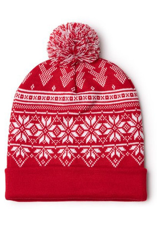 Stamina XM1844 - REDWIN Acrylic beanie with Christmas design