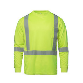 CX2 S05982 - VOLT T-Shirt Haute Visibilité à Manches à Longues Bandes Segmentées