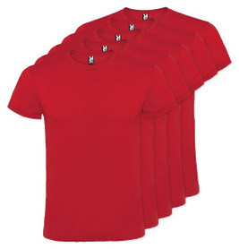 Pack of 5 Roly CA6424 - ATOMIC 150 Tubular short-sleeve t-shirt