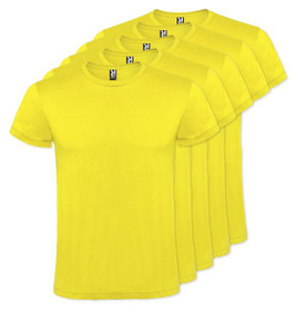 Pack de 5 Roly CA6424 - ATOMIC 150 T-shirt manches courtes